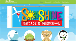 Desktop Screenshot of mysonshinedaycare.com